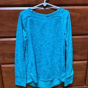 Kids C9 Champion Green Long Sleeve Shirt. Size M (7-8.